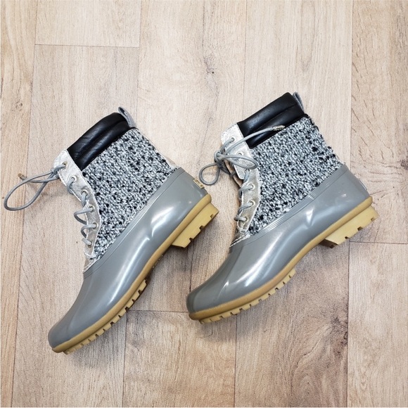 Women's Sam Edelman Caldwell
Duck Boots Grey & Silver Size 8 snow boots - Picture 5 of 14